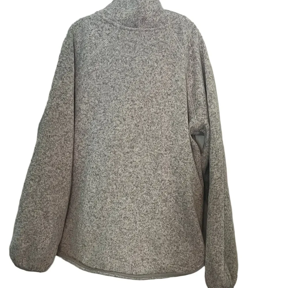 Old Navy Kids Quarter-Zip Gray Pullover